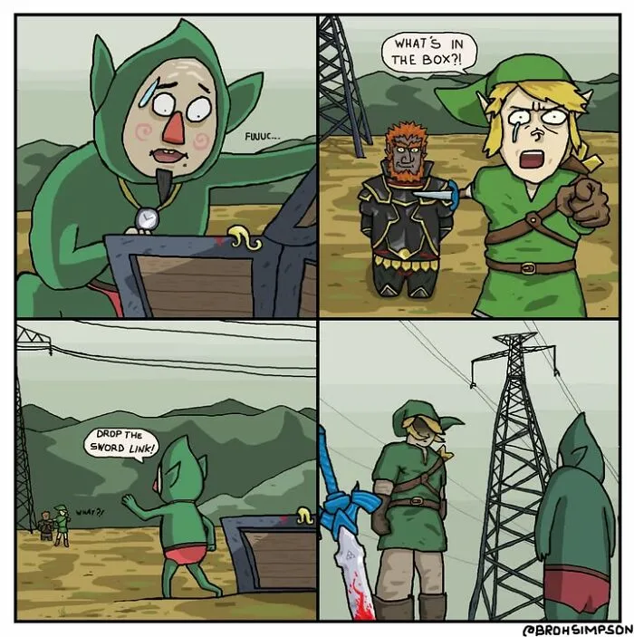 23 Dark And Absurd Comics By Broh Simpson Featuring Characters You Might Know And Love