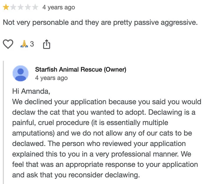 Wants To Declaw The Cat