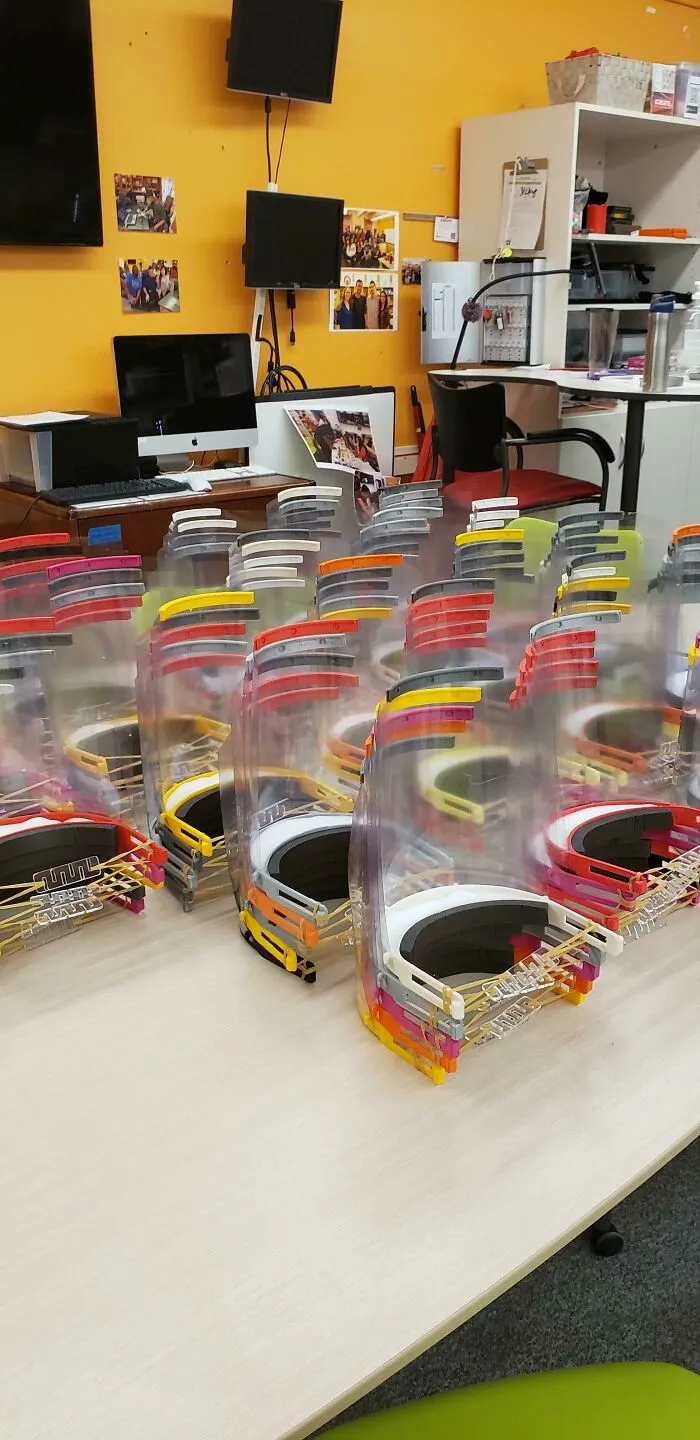 My 3D Lab Has Started Making Masks For The Local Hospital. Here's 115 Masks