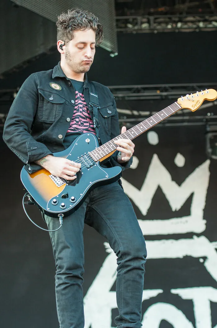 American Singer-Songwriter, Guitarist and Producer Joe Trohman, 42