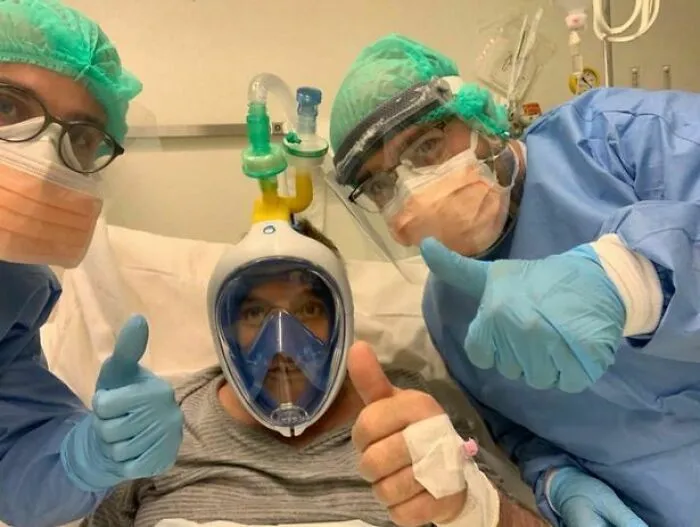 Italian Guy Designed A 3D Printable Valve To Turn Scuba Mask Into A Ventilator Mask. And It's Free!