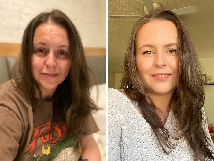 The First 3 Months Before And The Second 4 Months After