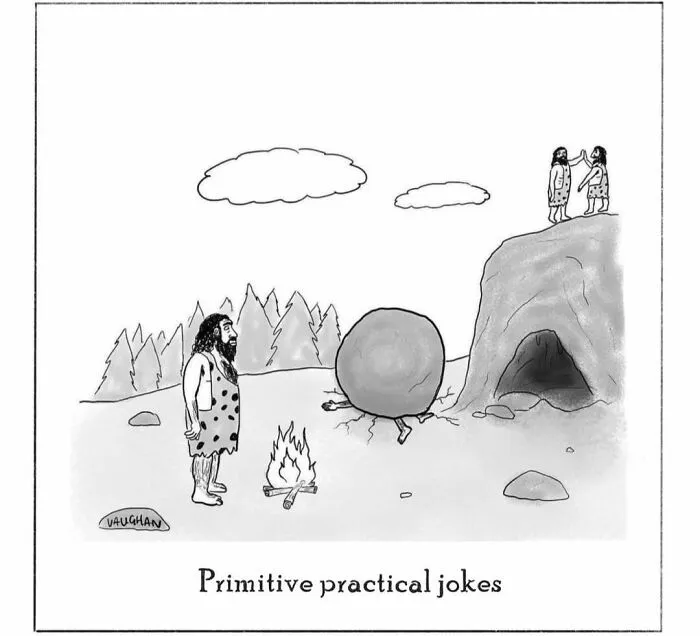 30 Silly Caveman Comics By This Artist With Surprisingly Timely Jokes (New Pics)