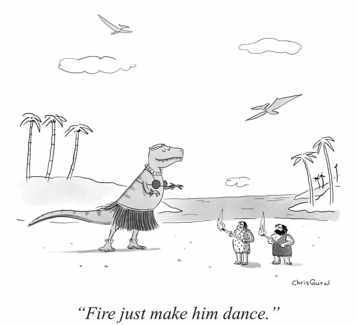 30 Silly Caveman Comics By This Artist With Surprisingly Timely Jokes (New Pics)