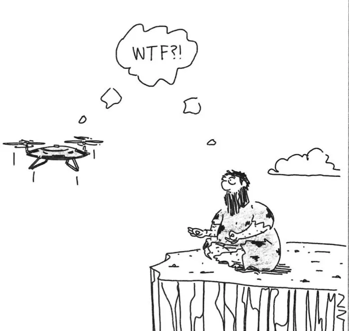 30 Silly Caveman Comics By This Artist With Surprisingly Timely Jokes (New Pics)