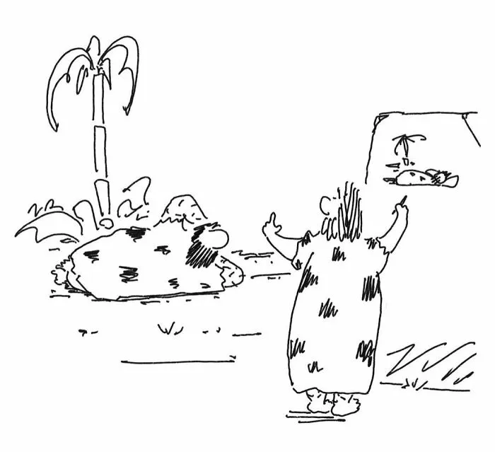 30 Silly Caveman Comics By This Artist With Surprisingly Timely Jokes (New Pics)