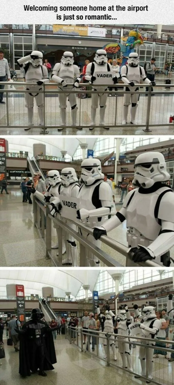Welcome Home Lord Vader