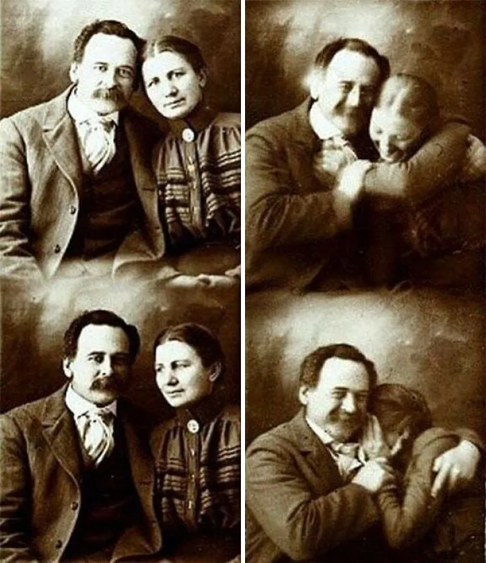 A Couple Portrait Photos. 1880s