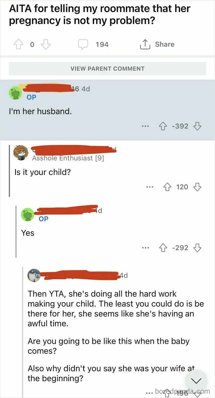 Such A Juicy Story. Man Posts On Aita, Complains About Room Mates Pregnancy Becoming His Problem…turns Out…