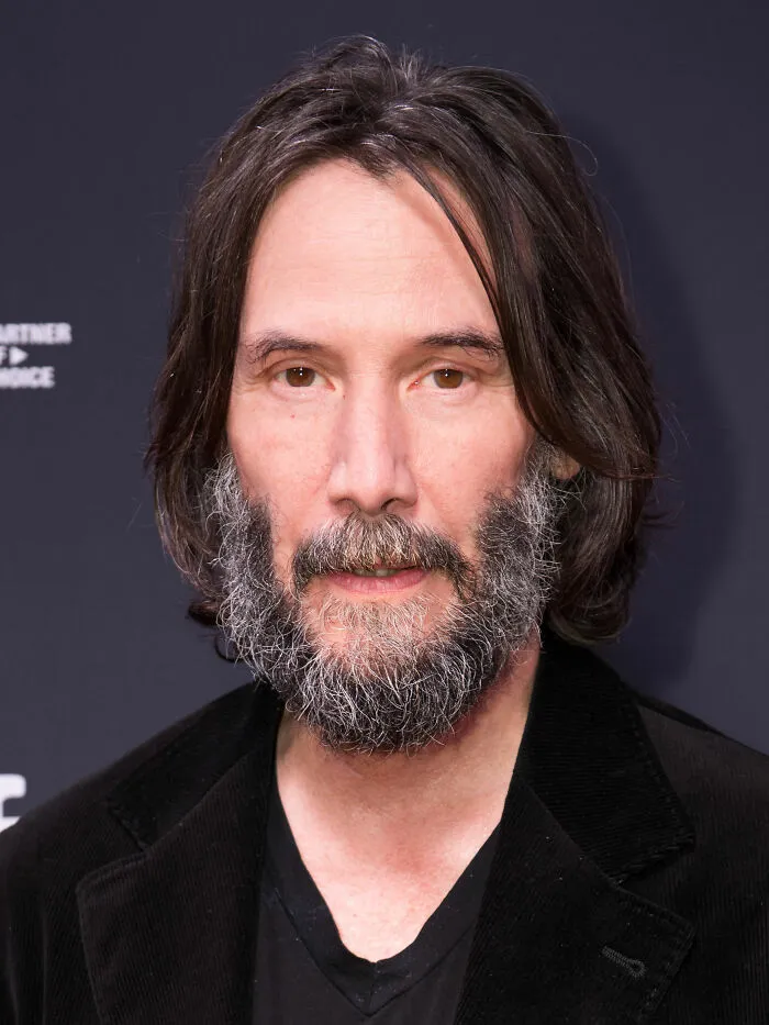 Canadian Actor, Singer, and Producer Keanu Reeves, 62