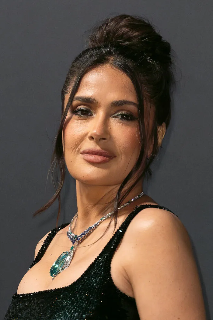 Mexican-American Actress, Director, and Producer Salma Hayek, 60
