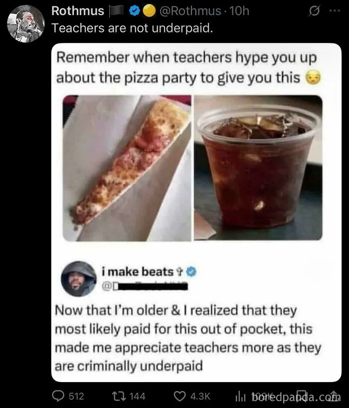 Teachers Are Rich Person Who Indoctrinate Children!