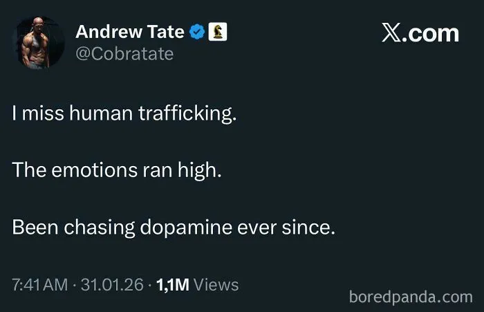 He's A Horrible Human Being