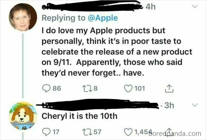 She Did, In Fact, Forget
