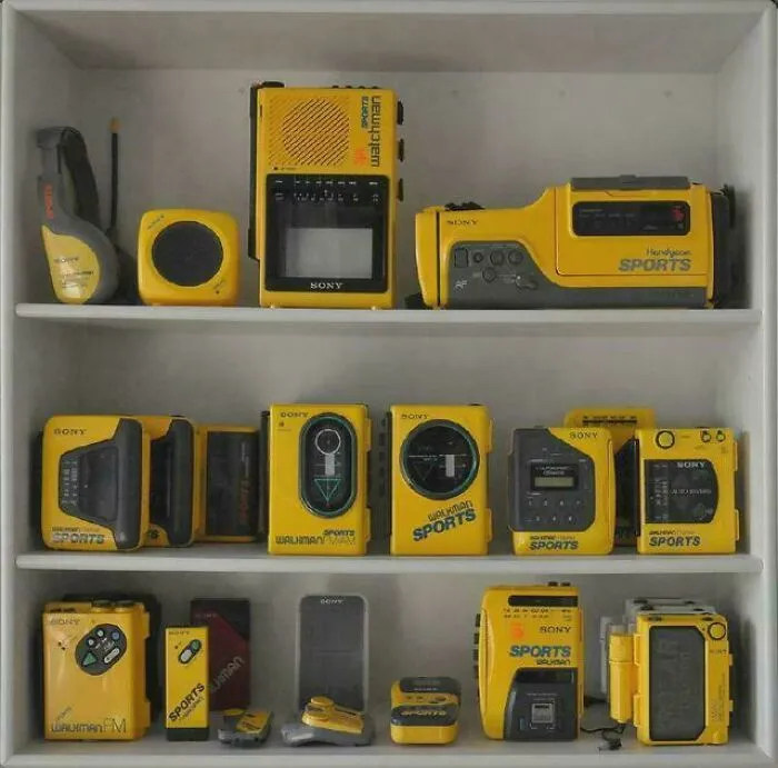 ¿Quién recuerda la línea Sony Sports en todo su esplendor amarillo?