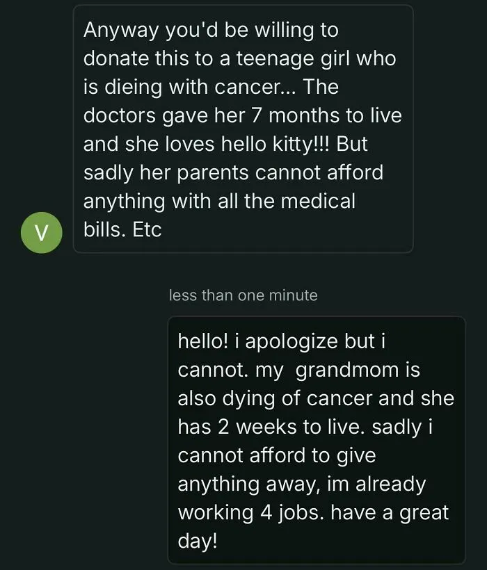 Stop With The Sob Stories