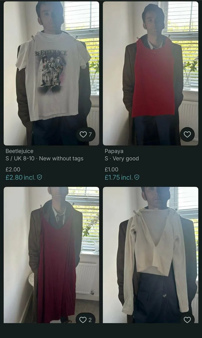 So I Came Across This Vinted Account