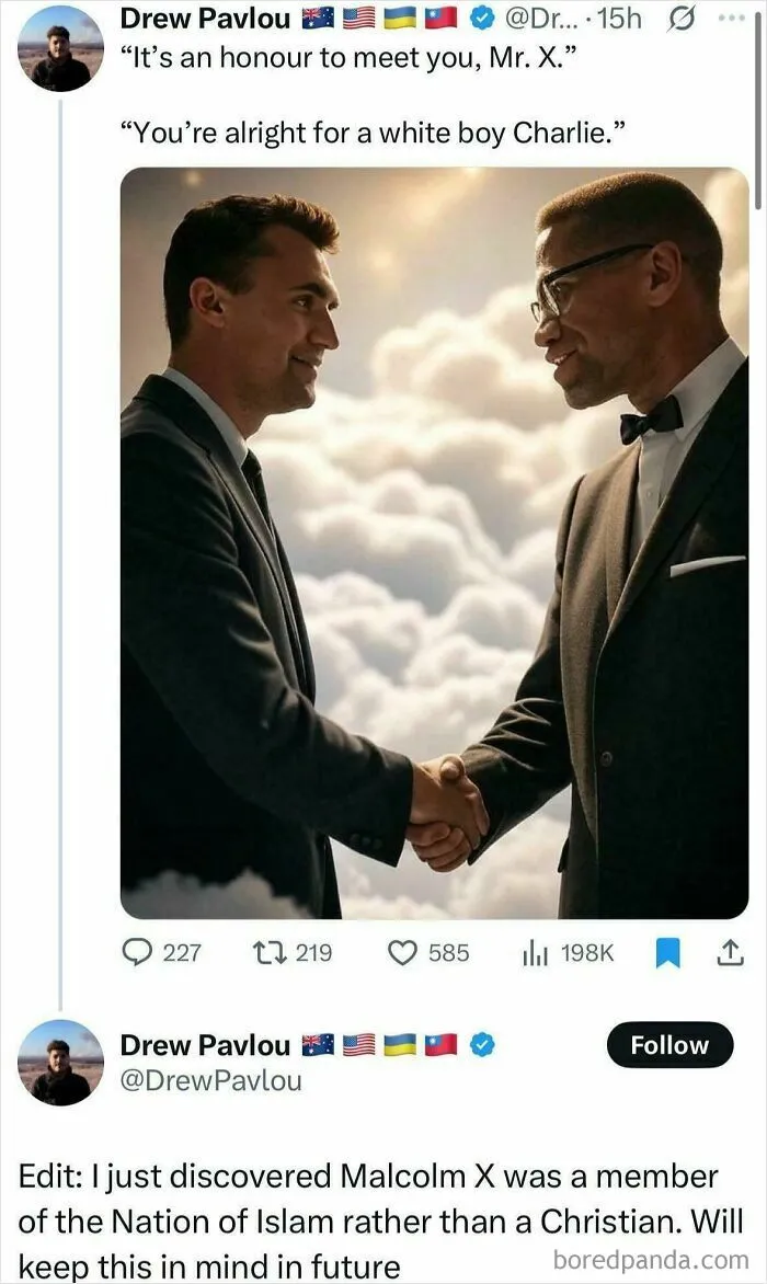 He Just Found Out, Apparently