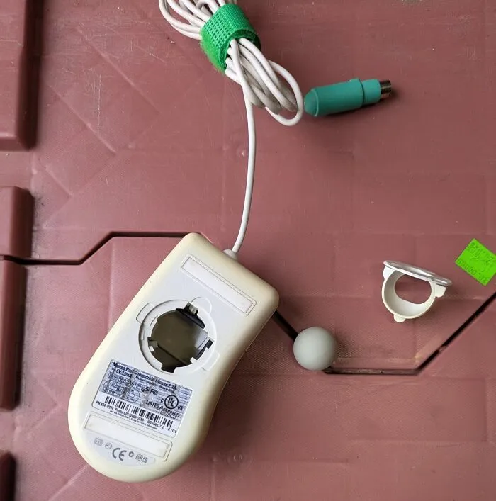 Mouse Balls. You Had To Clean Your Mouse Often So It Could Work Properly