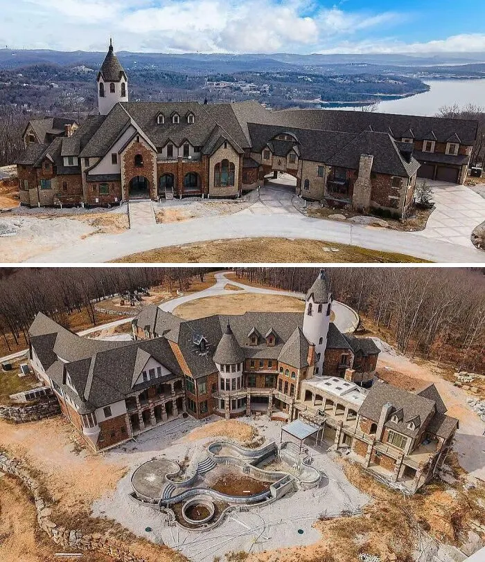 Foreclosure: Retired Professional Baseball Pitcher Cole Hamels' Former Unfinished Table Rock Lake Mansion!
