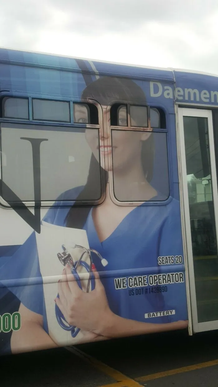 I Followed This Bus For 4 Blocks To Wait For It To Pull Over To Share This Beautiful Work Of Art