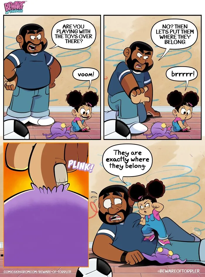 This Artist Drew 29 Comics Showing The Chaos Of Parenting A Toddler (New Pics)