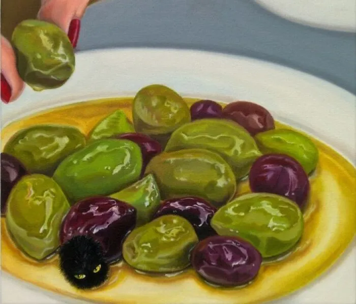 Between Olives