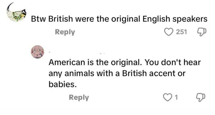 “You Don’t Hear Any Animals With A British Accent”
