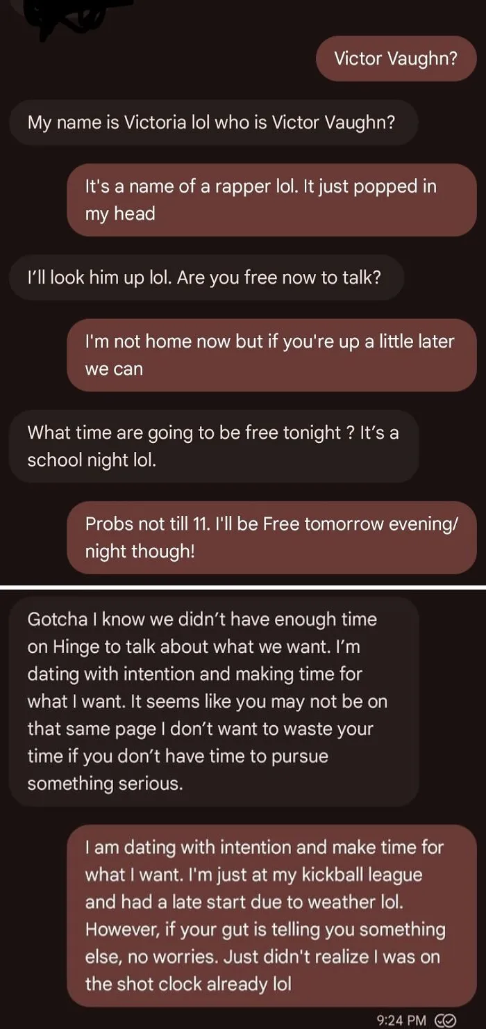 Just Got Her Number An Hour Ago And We Haven't Talked And Got To Know Each Other At All
