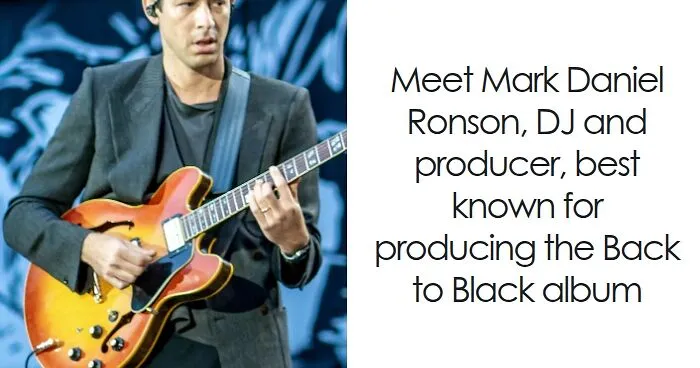 Mark Ronson: Bio And Career Highlights