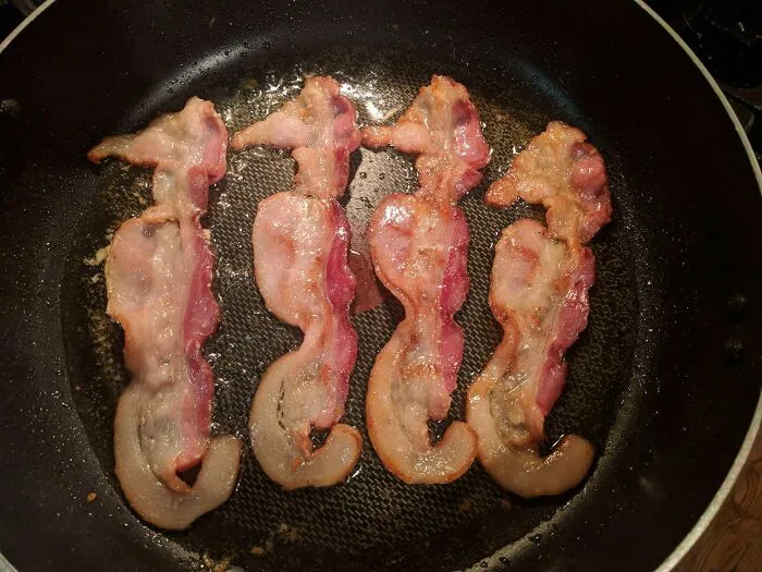 Mi bacon parece caballitos de mar
