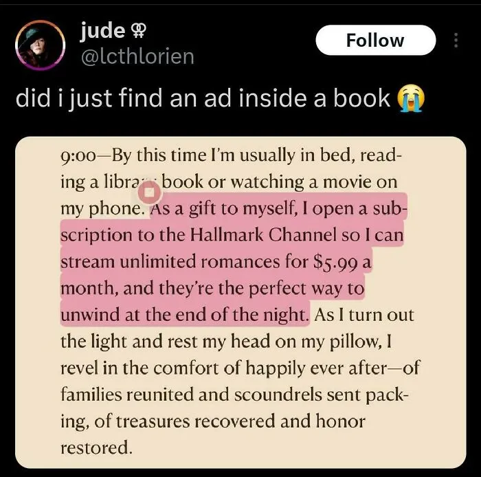 They're Editing Digital Books To Contain Ads Now