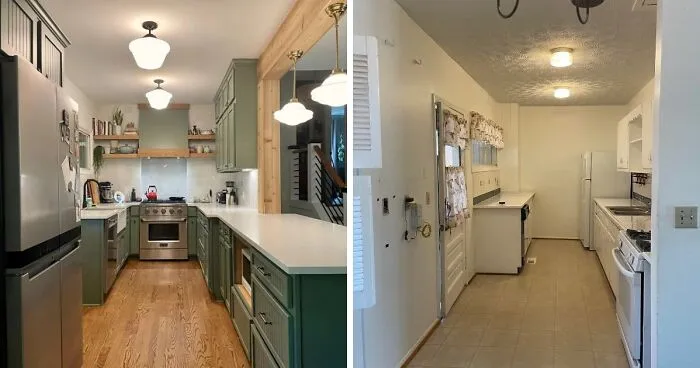 DIY Kitchen Reno (After/Before)