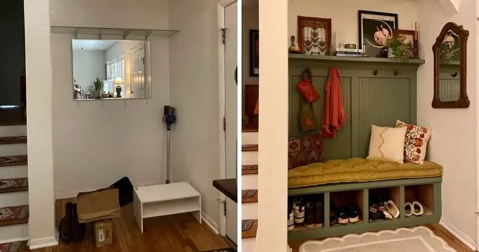 Mudroom Makeover ✨