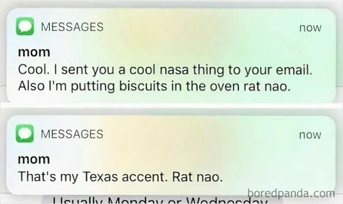 Mom's Linguistic Breakthrough