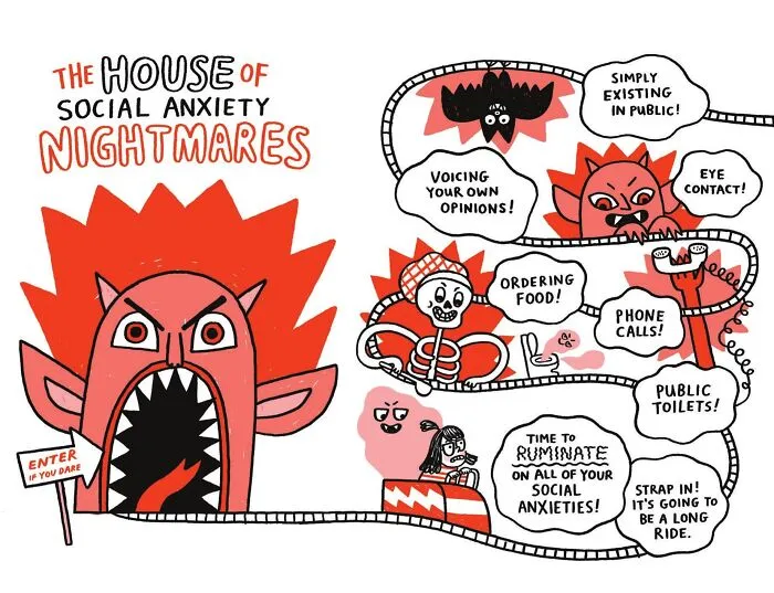 23 Clever Illustrations By This Artist That Show What Anxiety Really Feels Like