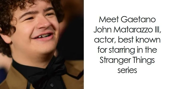 Gaten Matarazzo: Bio And Career Highlights