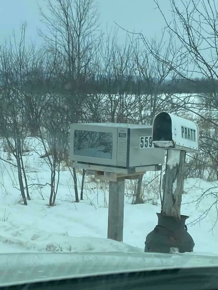 Ummm . . . Not Sure What To Do Here! Pop In A Hot Pocket Or Deliver The Mail?