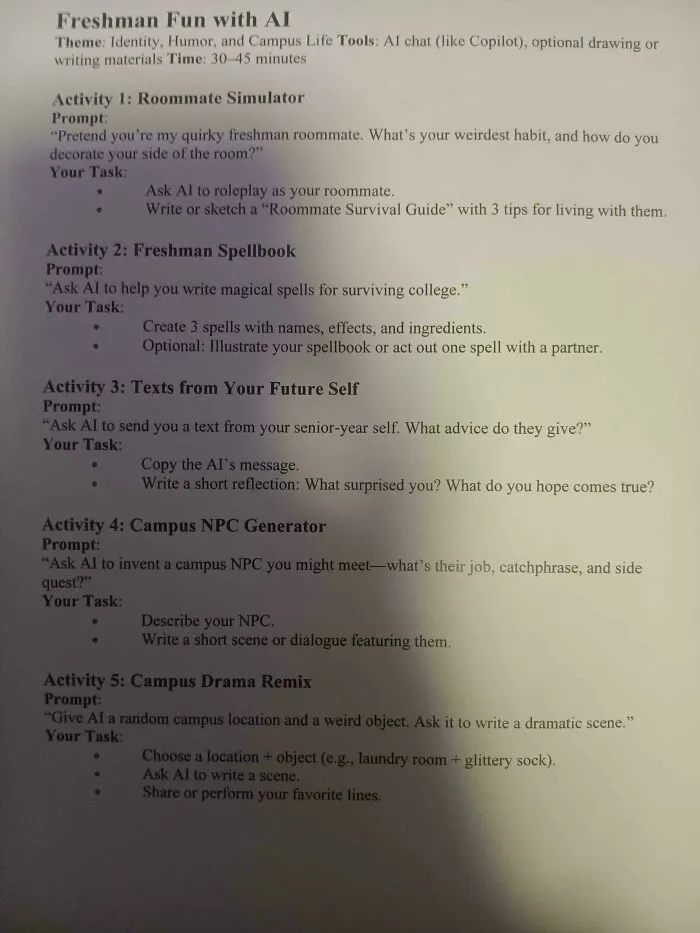 The AI Assignment My Boyfriend Is Having To Do For College