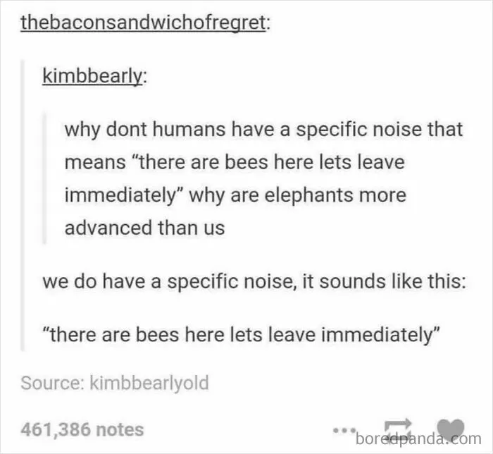 Bee Warning!