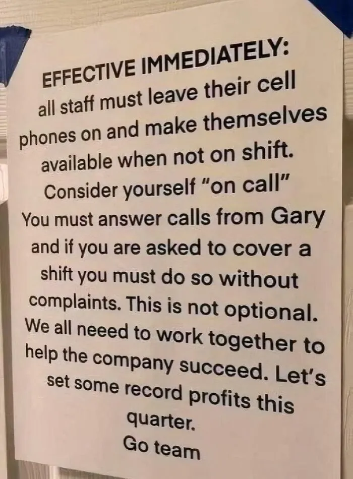 Free Time Doesn't Exist For Some People Out There
