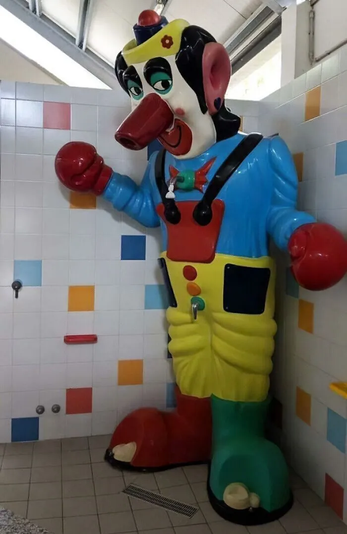 This Is A Clown Shower For Children