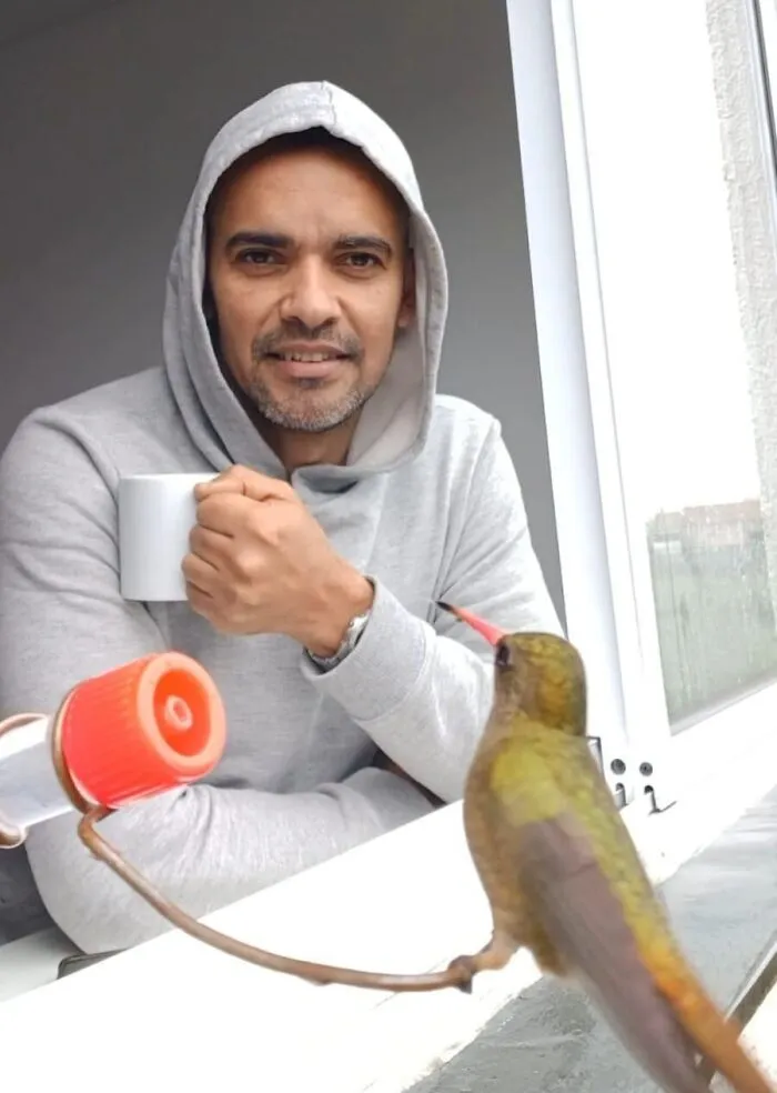 This Man Created A Little “Bird Canteen” By His Window, And 21 Photos Show Who Stopped By