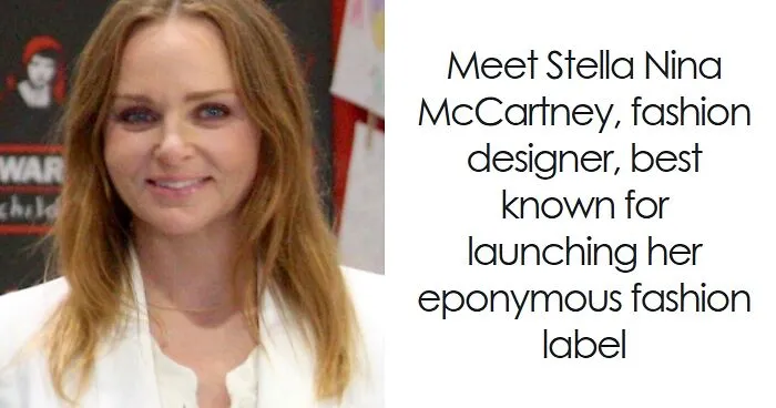 Stella McCartney: Bio And Career Highlights