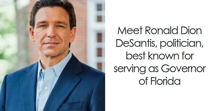 Ron DeSantis: Bio And Career Highlights