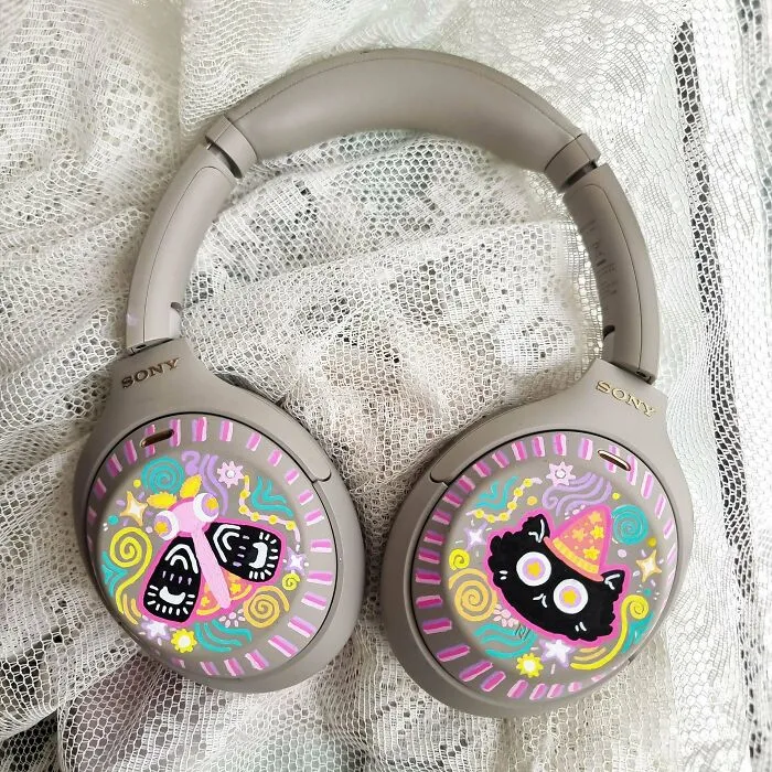 Painted My Headphones