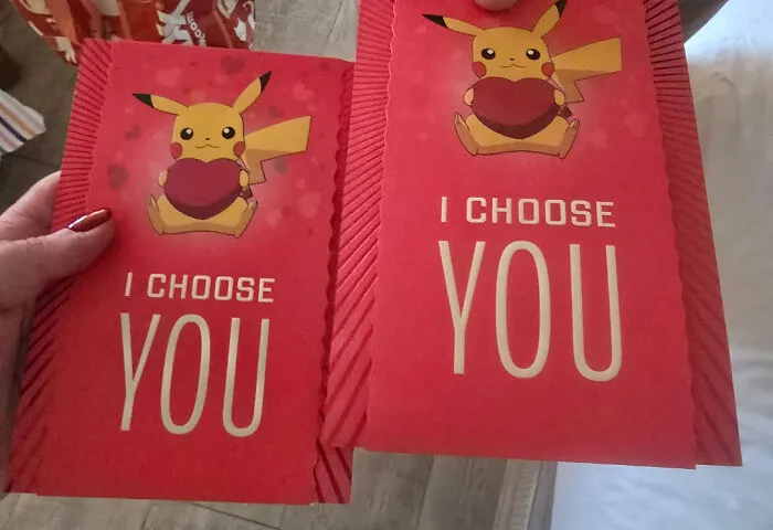 My Fiance And I Got Each Other The Same Card For Valentines Day 