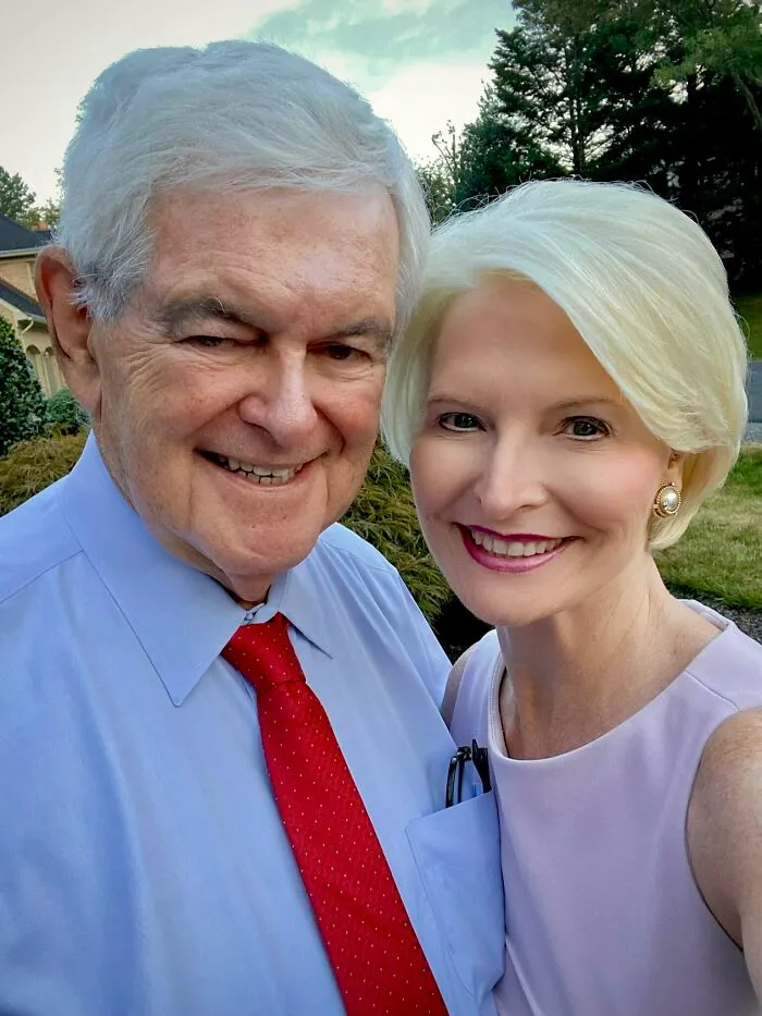 Newt Gingrich’s Wife Has Heavily Photoshopped Herself But Not Him