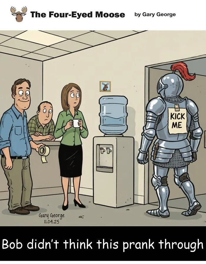 This Cartoonist Finds The Funny In The Most Unexpected Places, And Here Are 30 Of His Best Comics