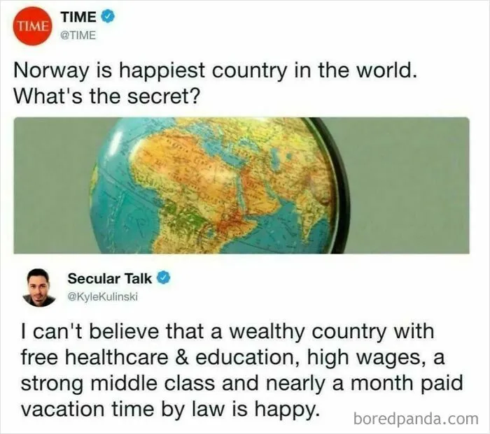 I Wonder Why America Is So Unhappy?